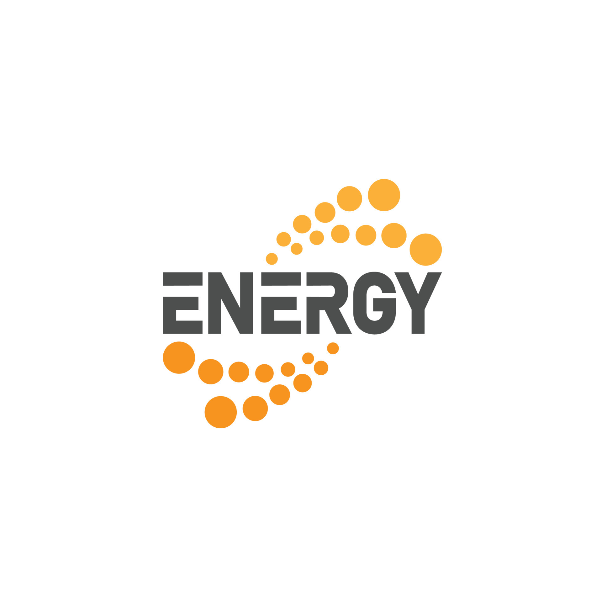 Modern energy logo and business design. solution, positive, modern