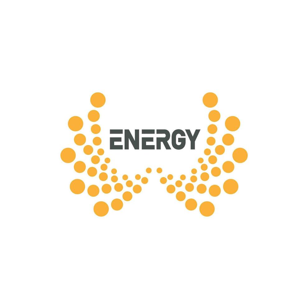 moderno energía logo y negocio diseño. solución, positivo, moderno, energía, icono vector