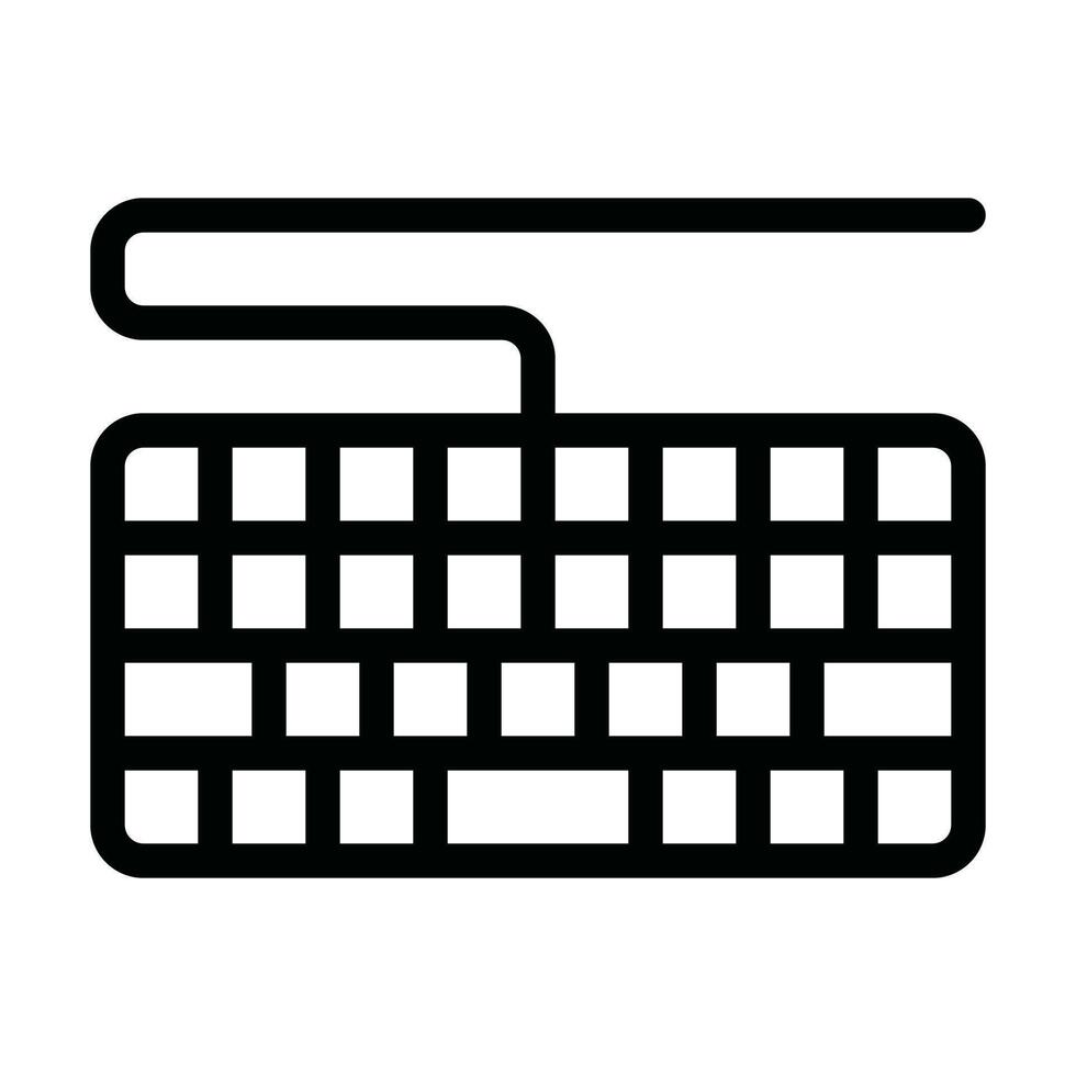 keyboard vector icon