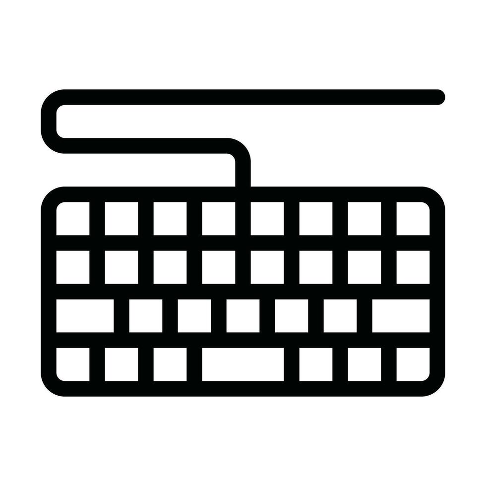 keyboard vector icon