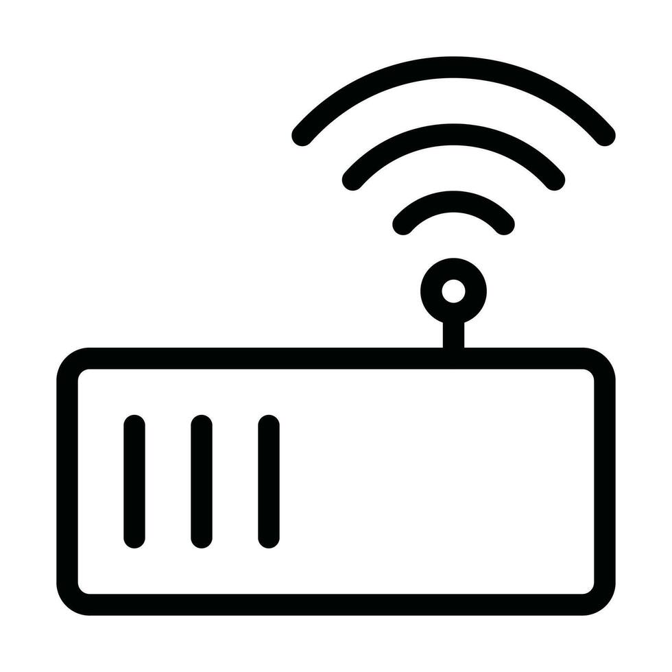 wireless router icon vector