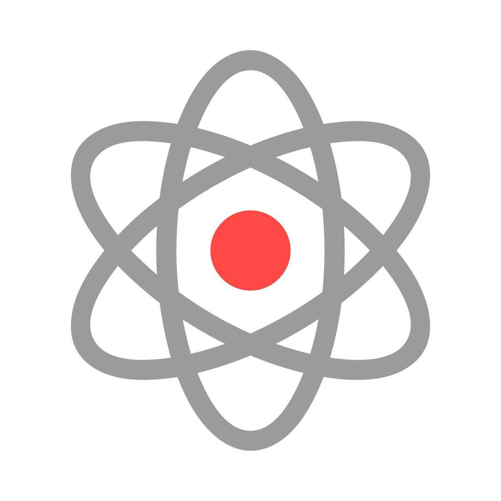 Atom vector icon
