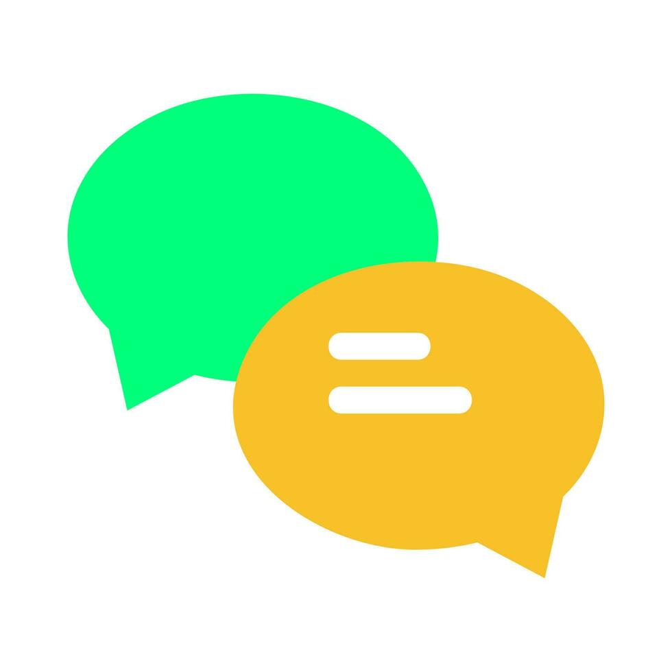 Chat bulb icon vector