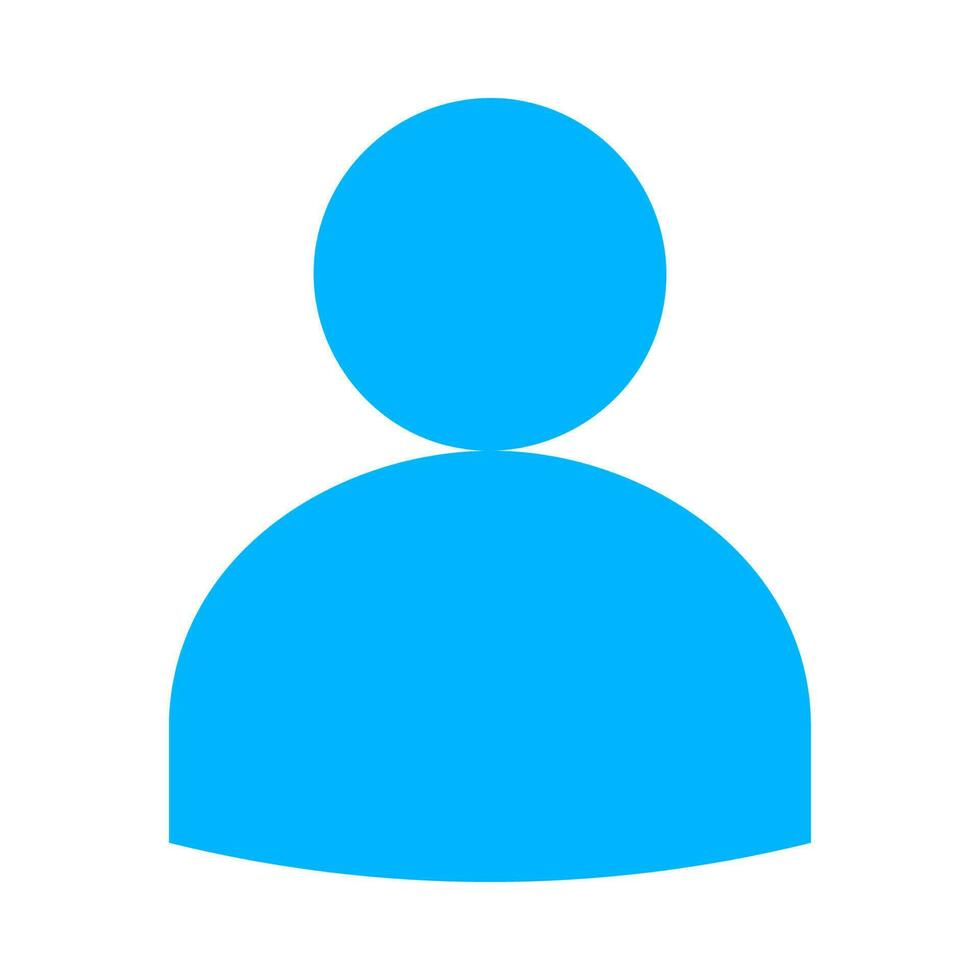 User account icon vector