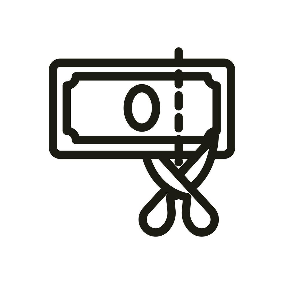 Finance and business line icons. UI icon in a flat design. Thin outline icons vector