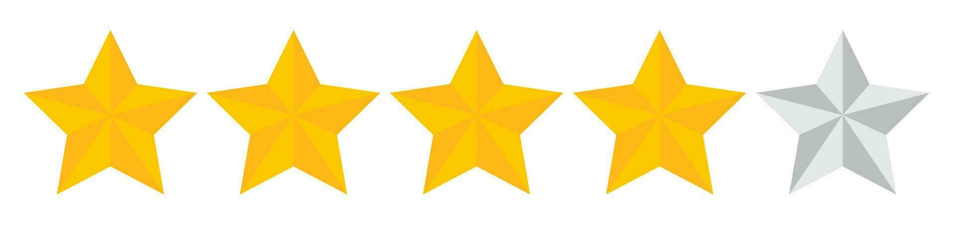 Five stars rating icon. Five stars customer product rating. Vector illustration. Premium quality. Golden stars