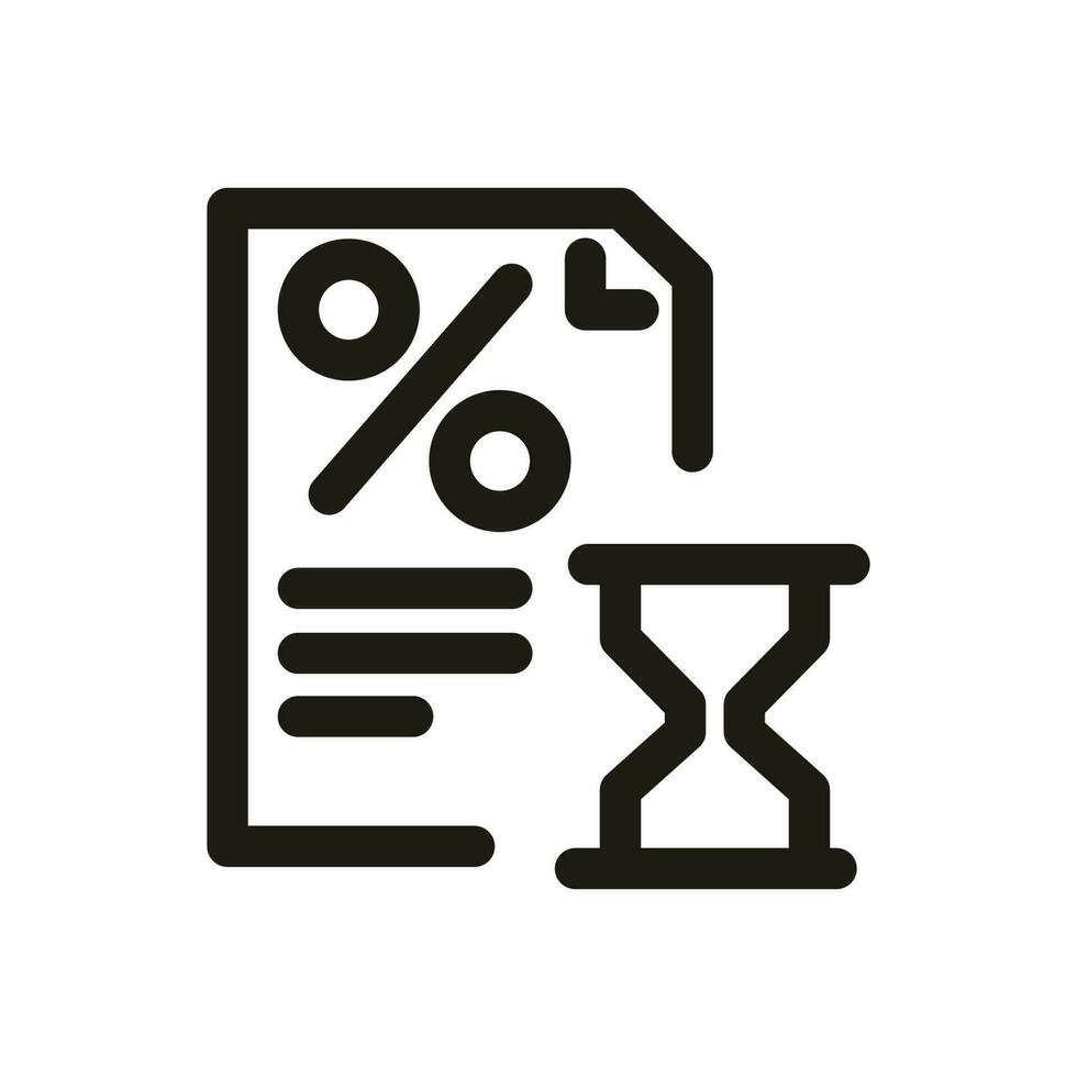 Finance and business line icons. UI icon in a flat design. Thin outline icons vector