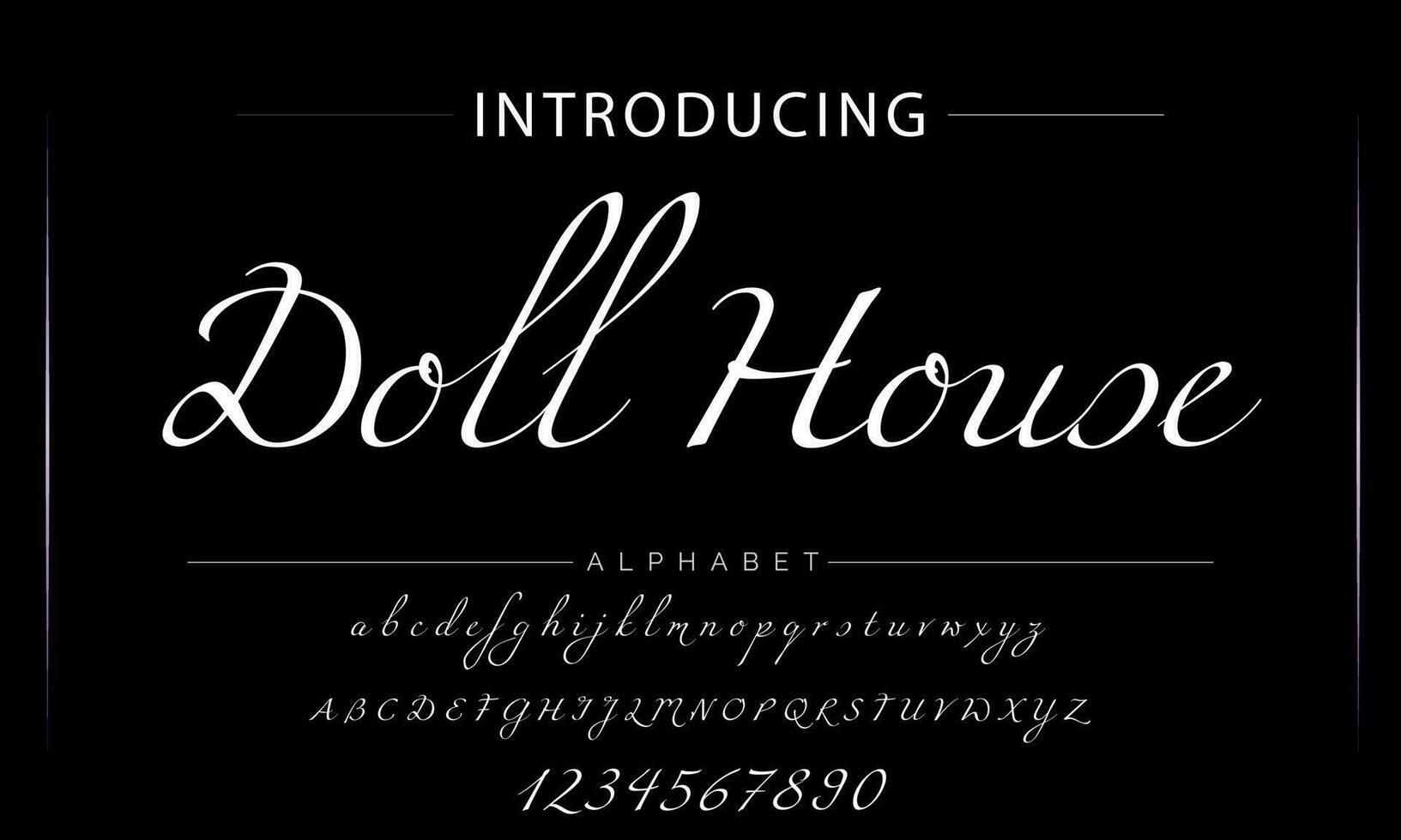Hand drawn calligraphic vector monoline font. Distress signature letters. Modern script calligraphy type. ABC typography latin signature alphabet.