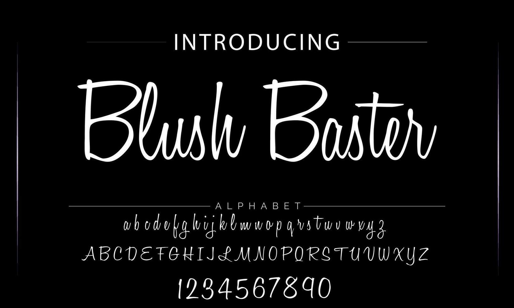 Hand drawn calligraphic vector monoline font. Distress signature letters. Modern script calligraphy type. ABC typography latin signature alphabet.