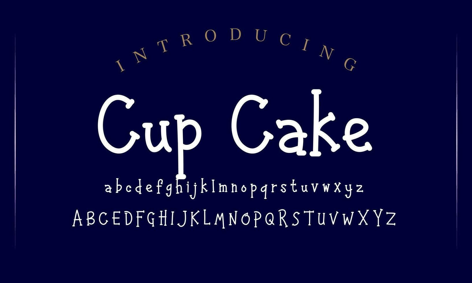 Playful style font design, childish alphabet letters and numbers vector illustration