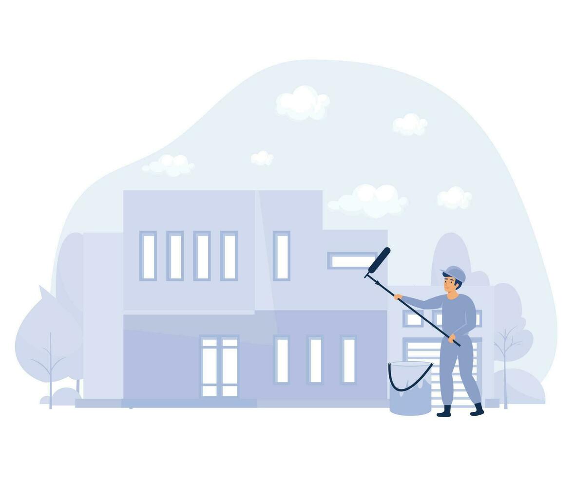 Product quality concept, DIY repair, ISO certification, broken equipment, repair manual, video tutorial, flat vector modern illustration