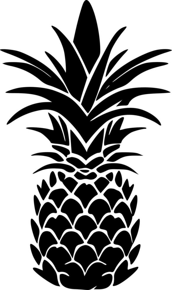 Pineapple - High Quality Vector Logo - Vector illustration ideal for T-shirt graphic