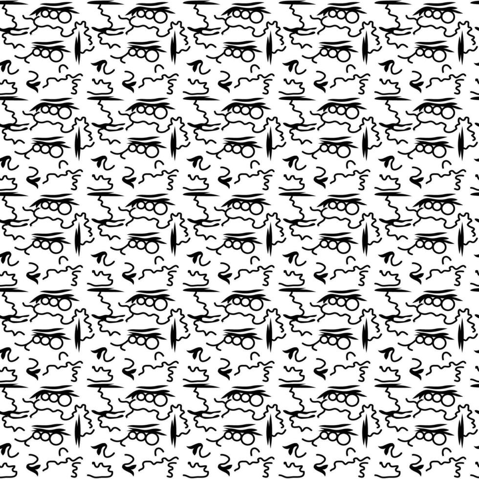 black and white abstract pattern texture vector illustration monochrome design