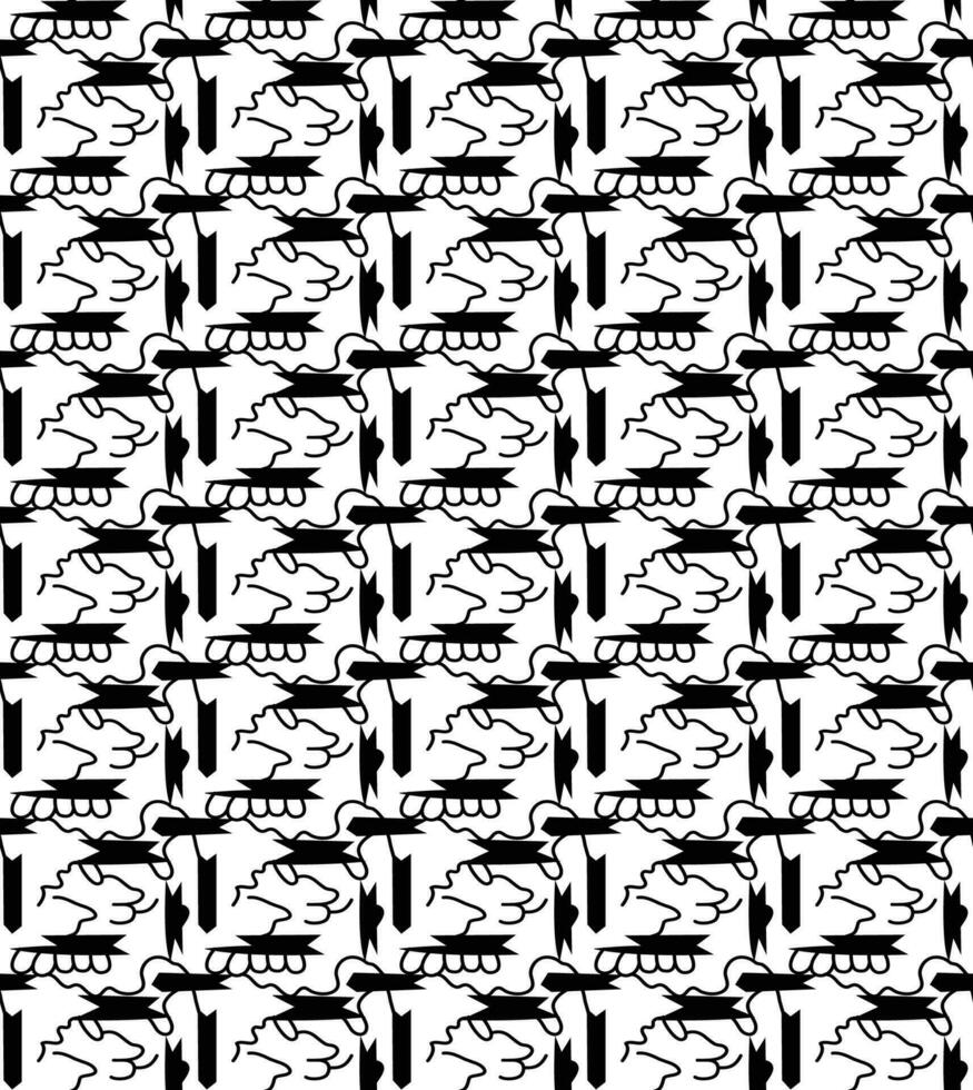 black and white abstract seamless pattern texture allover repeat vector design background