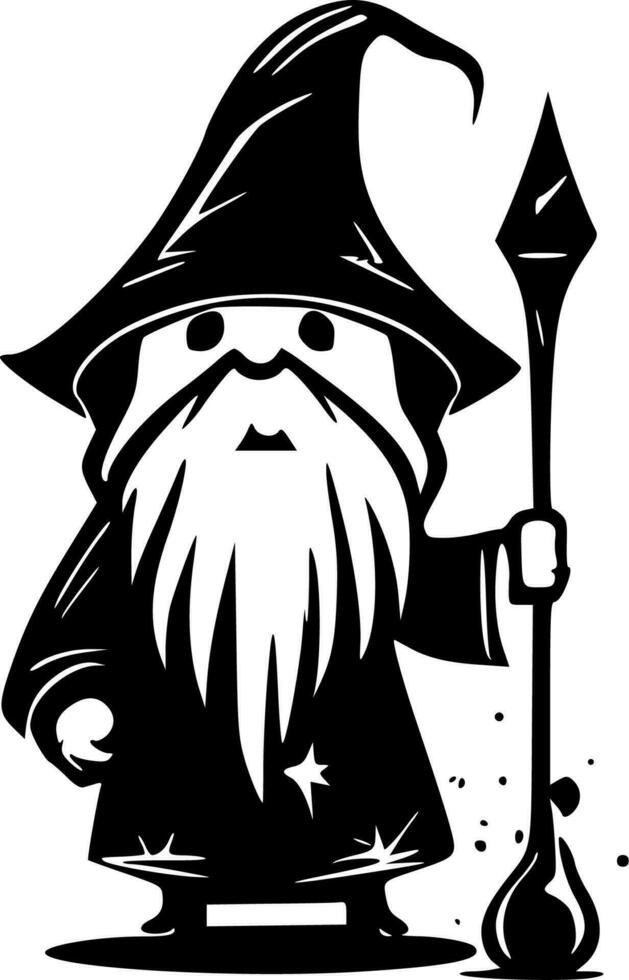 Wizard - High Quality Vector Logo - Vector illustration ideal for T-shirt graphic