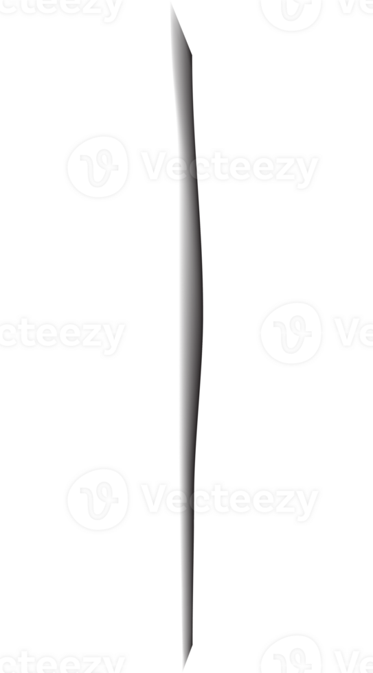 página divisor com transparente sombras isolado. Páginas separação. transparente sombra realista ilustração. png. png