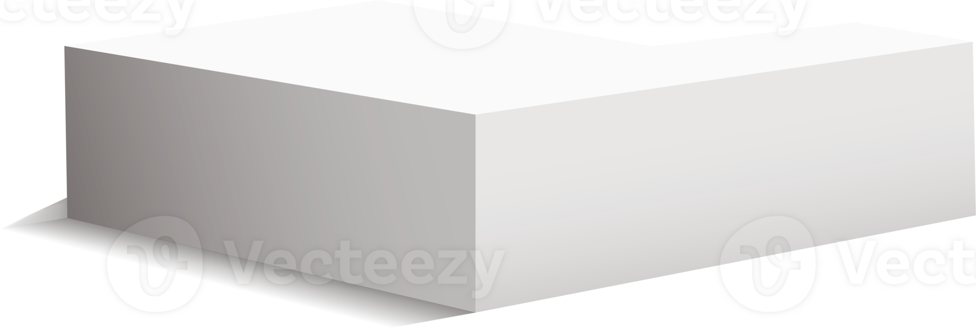 Podium isolated on a transparent background. 3d pedestal. PNG. png