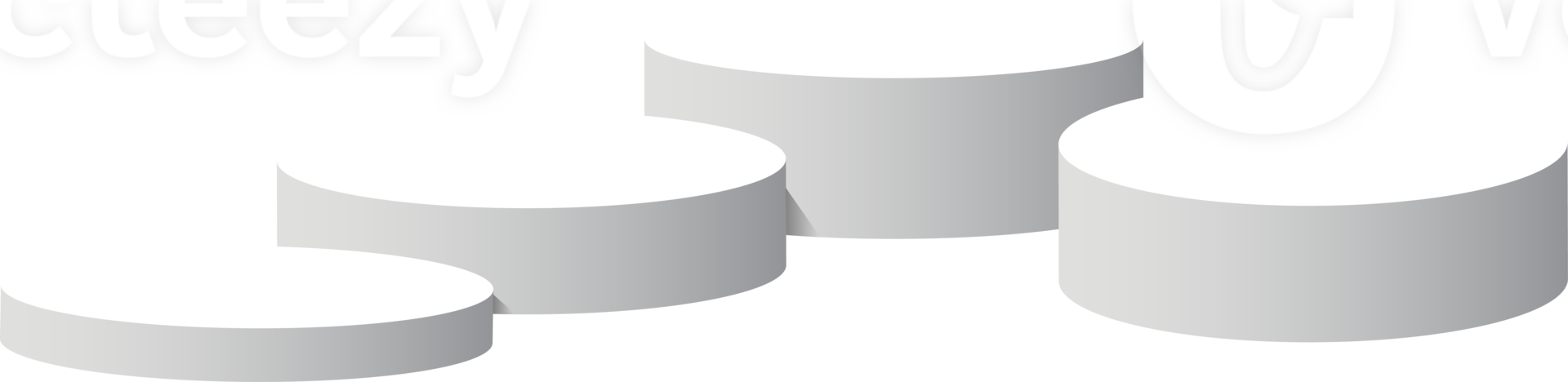 Podium isolated on a transparent background. 3d pedestal. PNG. png