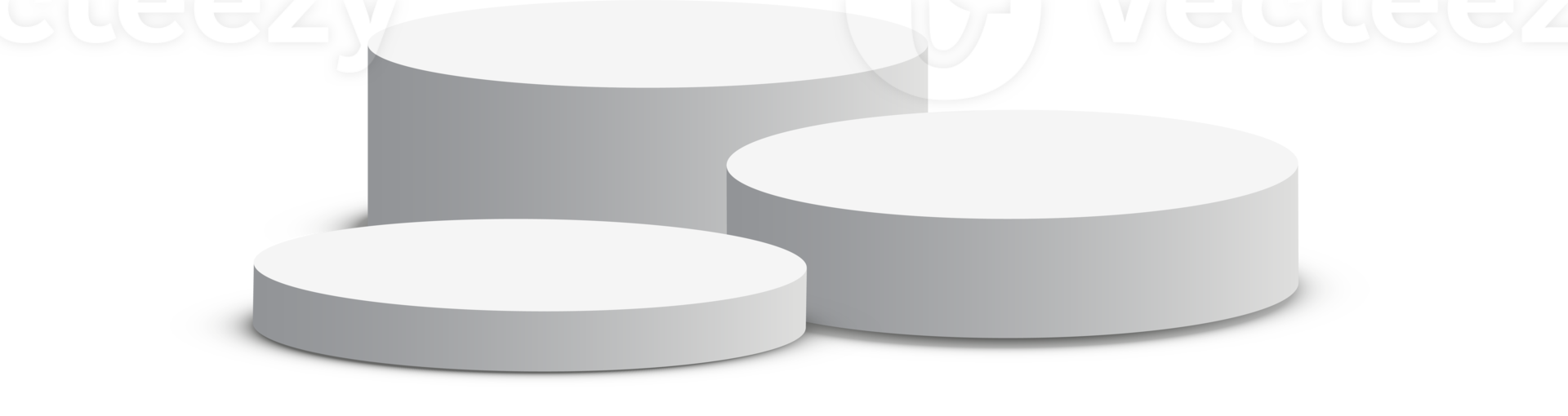 Podium isolated on a transparent background. 3d pedestal. PNG. png