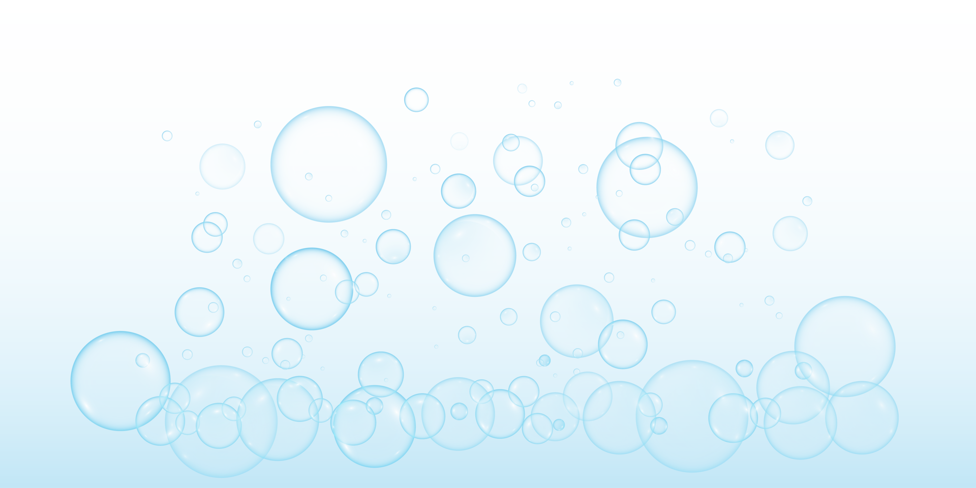 Bubble PNG. Set of realistic soap bubbles. Bubbles are located on