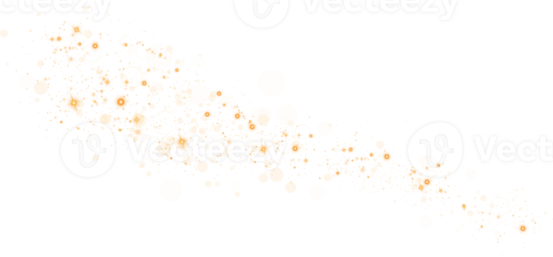 Abstract golden glitter wave illustration. Golden star dust sparkle