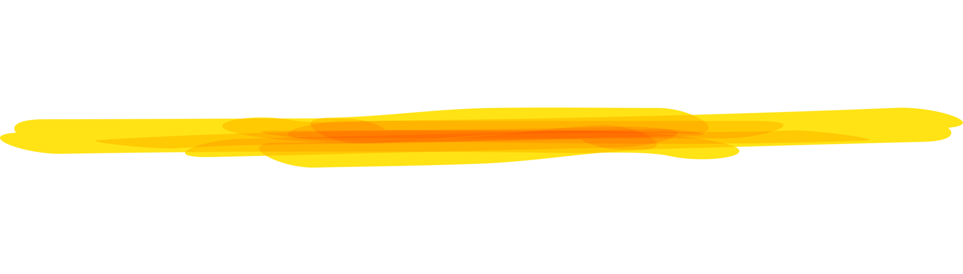 Hand drawn yellow highlight marker stripes on transparent background. PNG. 23550864 PNG