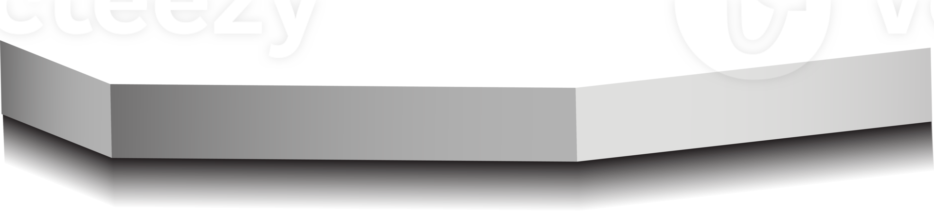 Podium isolated on a transparent background. 3d pedestal. PNG. png