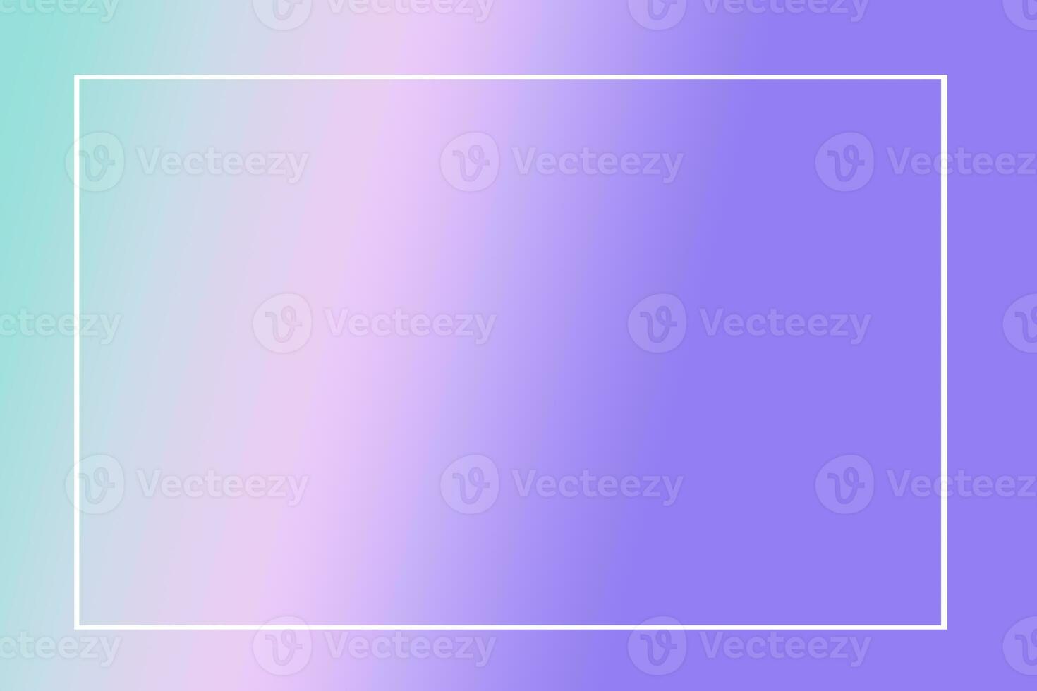 Background with pastel tones and white frame, purple, pink, yellow, green, gradation, gradation pastel. photo