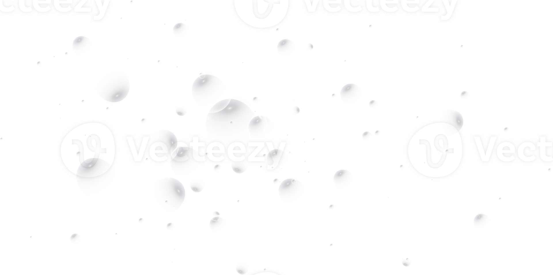 Realistic soap bubbles. Png Bubbles are located on a transparent background. Flying soap bubbles. PNG.