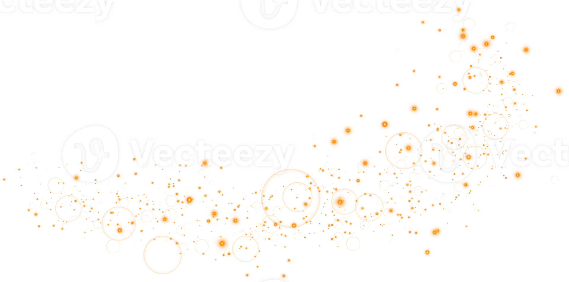 Abstract golden glitter wave illustration. Golden star dust sparkle