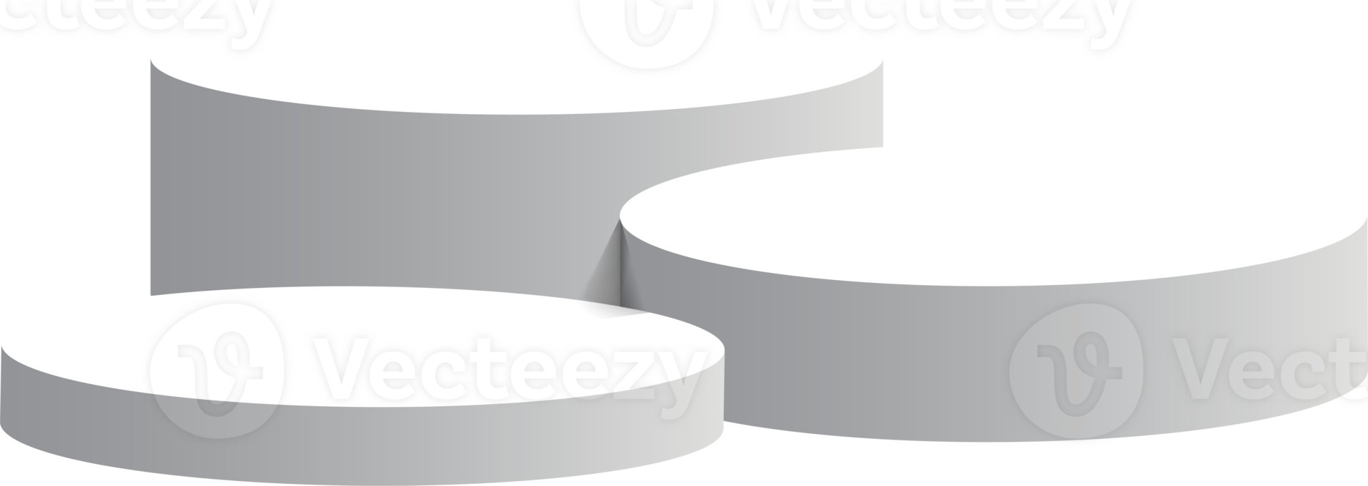Podium isolated on a transparent background. 3d pedestal. PNG. png