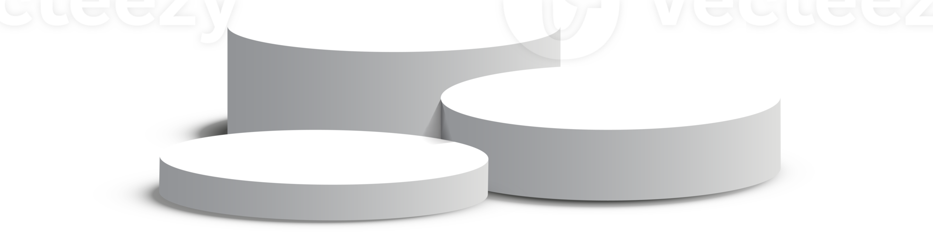 Podium isolated on a transparent background. 3d pedestal. PNG. png