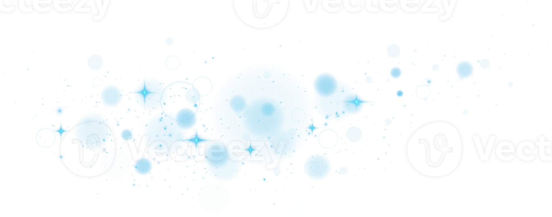 Abstract blue glitter wave illustration. Blue stardust sparkle particles isolated on transparent background. Magic concept. PNG. png