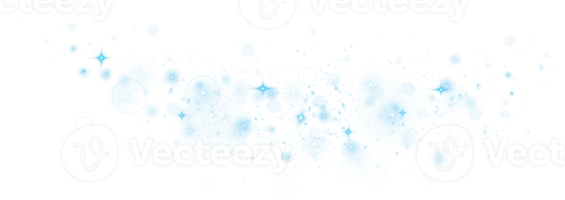 Abstract blue glitter wave illustration. Blue stardust sparkle particles isolated on transparent background. Magic concept. PNG. png