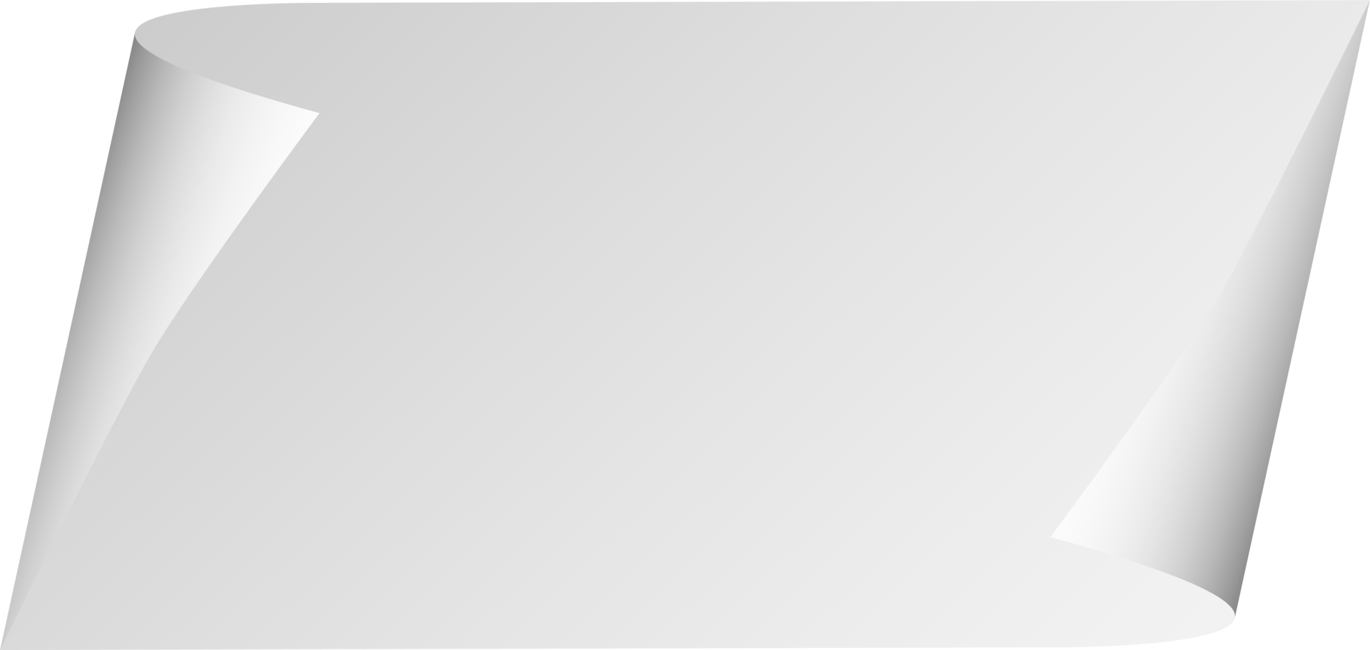 Realistic paper sheet with folded corner. Paper sheet A4 with shadows