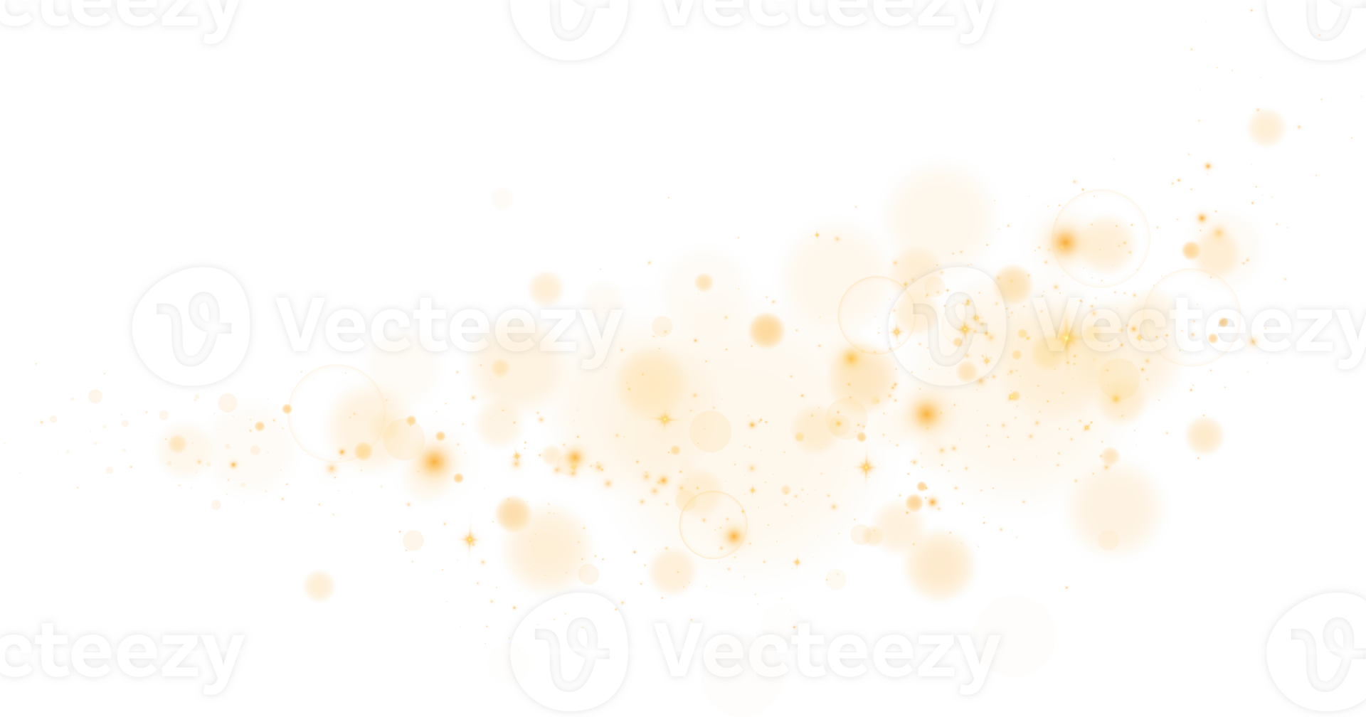 Abstract golden glitter wave illustration. Golden star dust sparkle