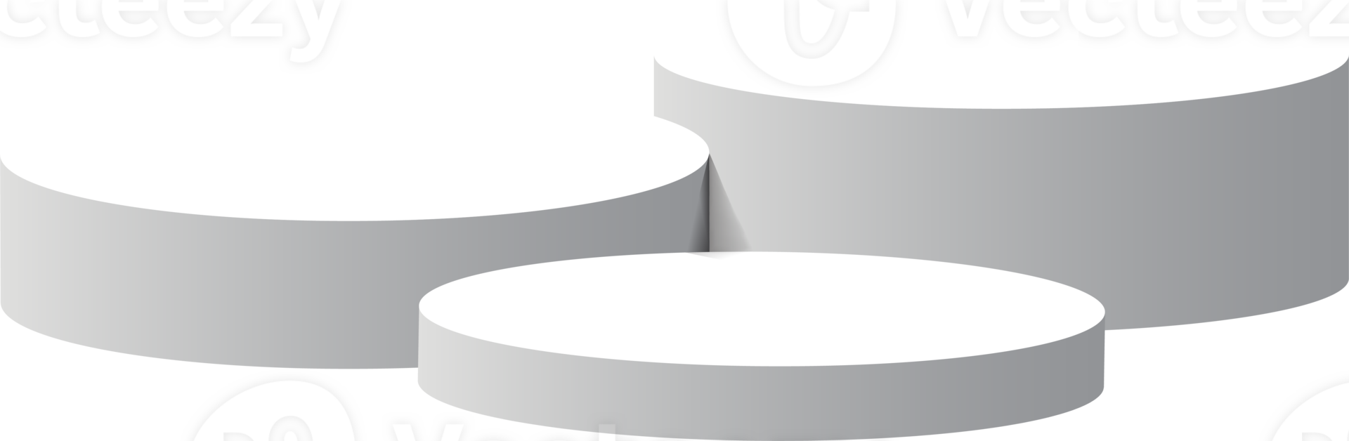 Podium isolated on a transparent background. 3d pedestal. PNG. png