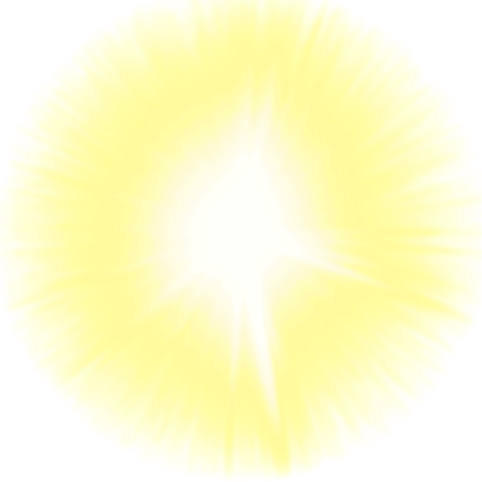 realista Starburst Encendiendo. amarillo Dom rayos y resplandor en