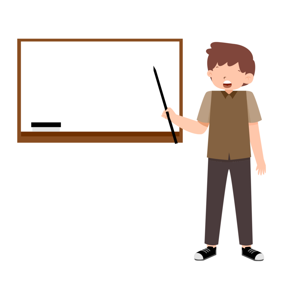 Teacher Illustration Character png