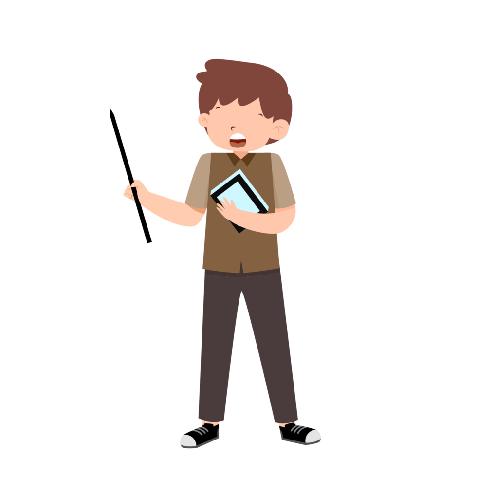 Teacher Illustration Character png