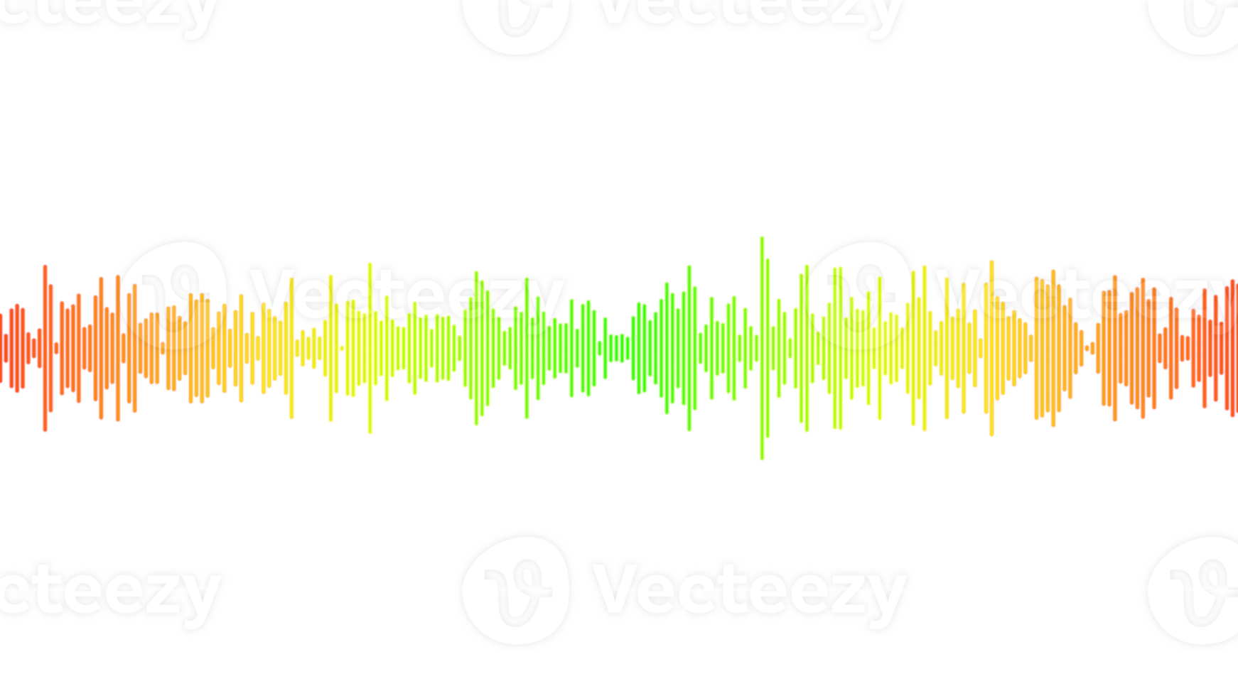 resumen sonido olas altavoz voz forma de onda audio bgm aislado transparente alfa png