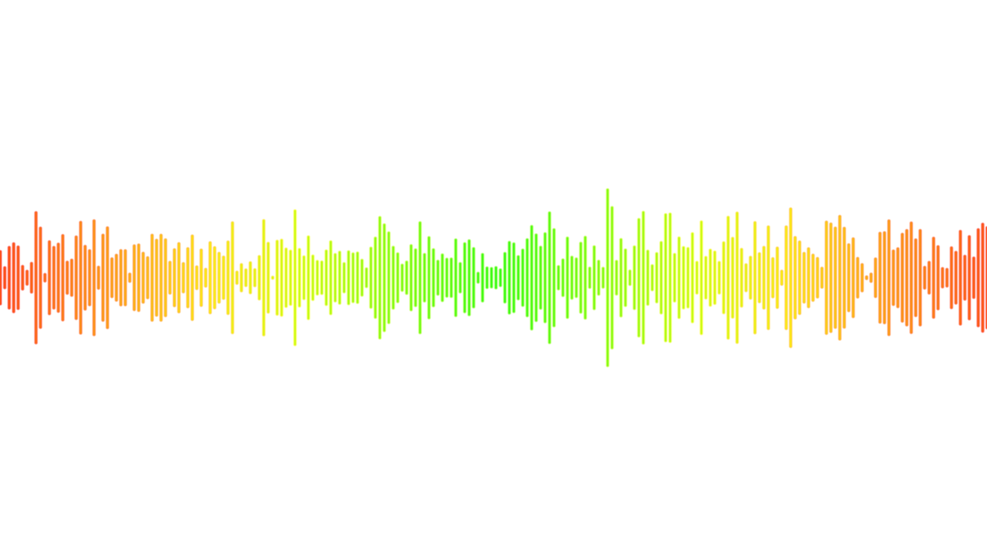 Abstract Sound Waves Speaker Voice Waveform Audio BGM Isolated