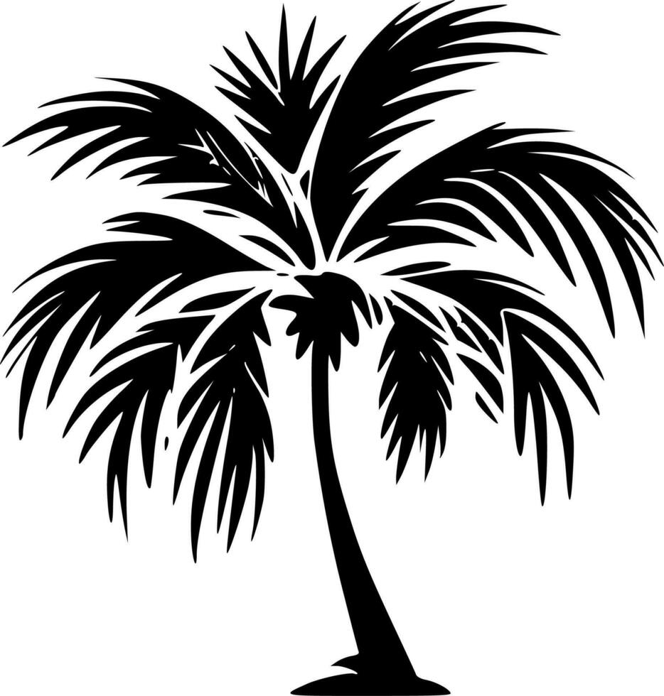 Palm - High Quality Vector Logo - Vector illustration ideal for T-shirt graphic