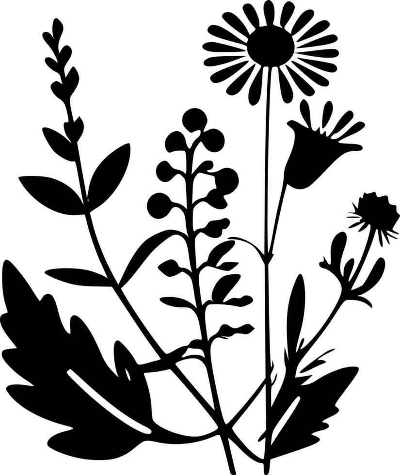 Birth Flower - High Quality Vector Logo - Vector illustration ideal for T-shirt graphic