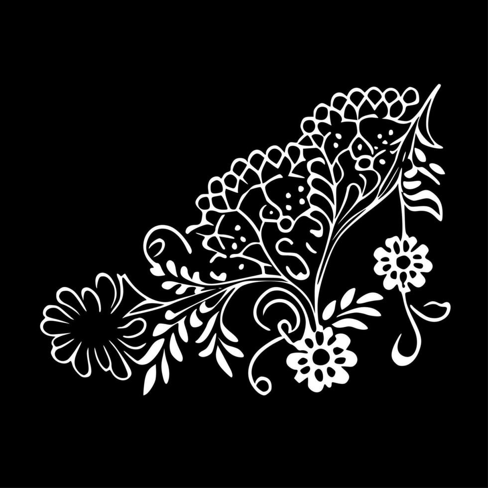 Lace - Minimalist and Flat Logo - Vector illustration