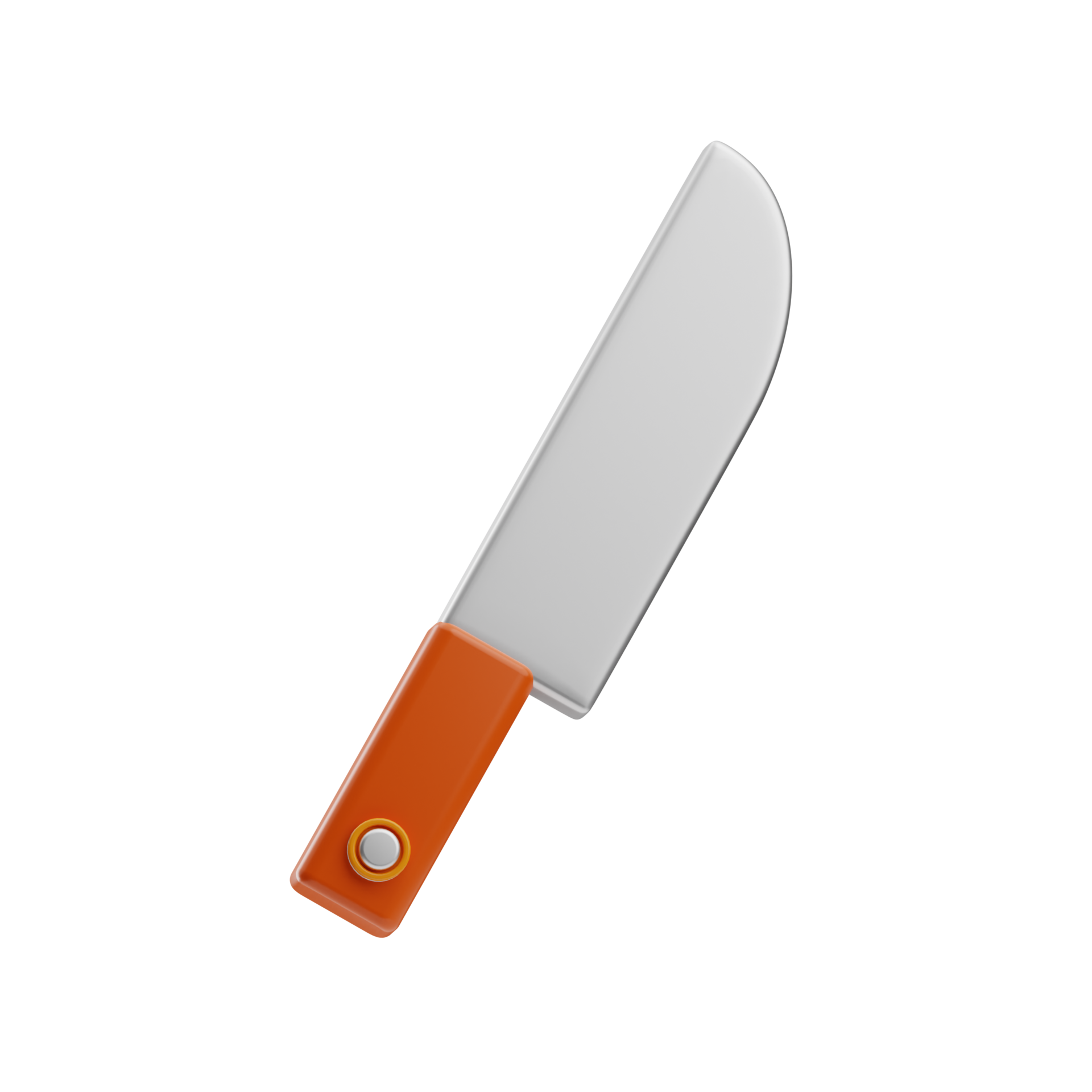breakfast knife 3d illustration 23553456 PNG