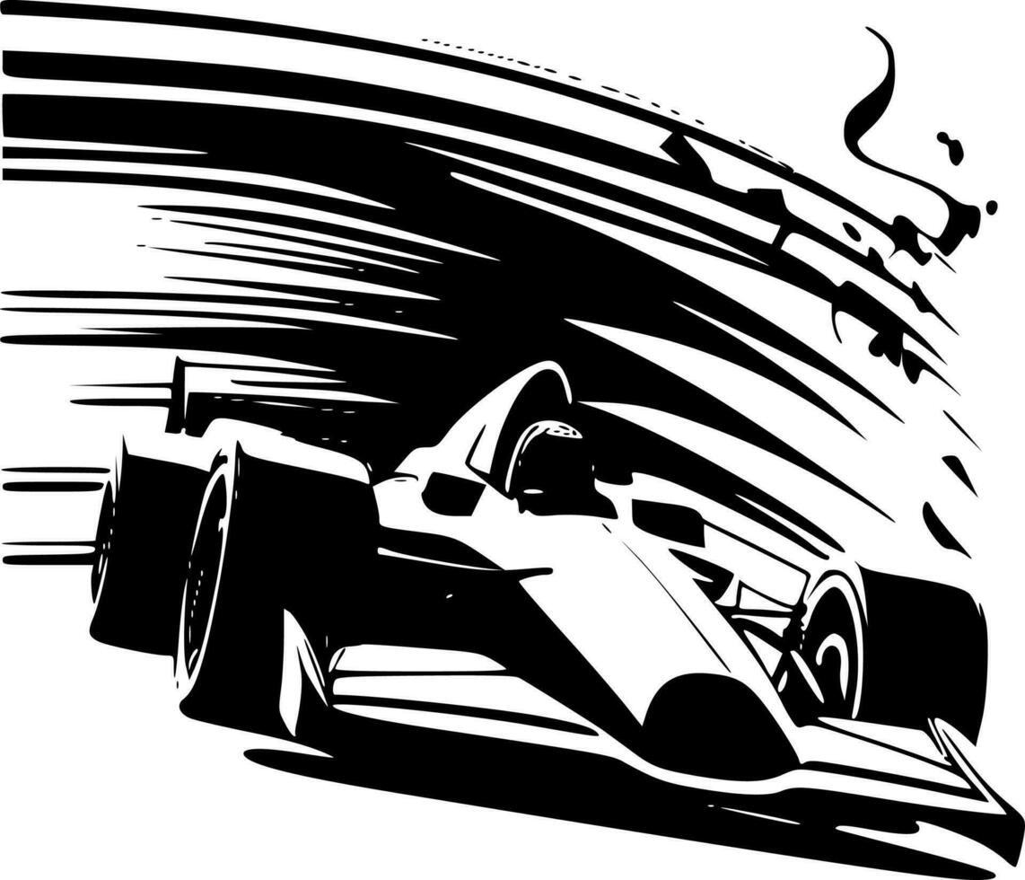 carreras - minimalista y plano logo - vector ilustración