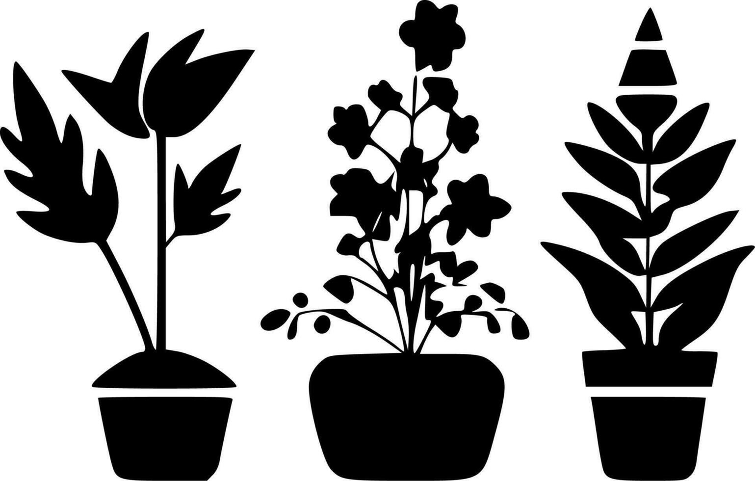 Plants - High Quality Vector Logo - Vector illustration ideal for T-shirt graphic