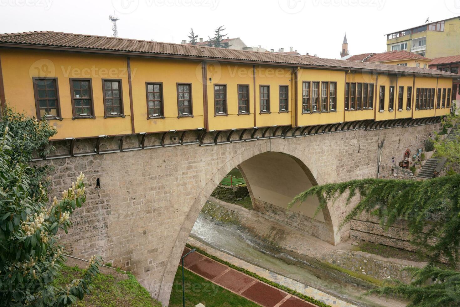 Irgandi Bridge in Bursa, Turkiye photo