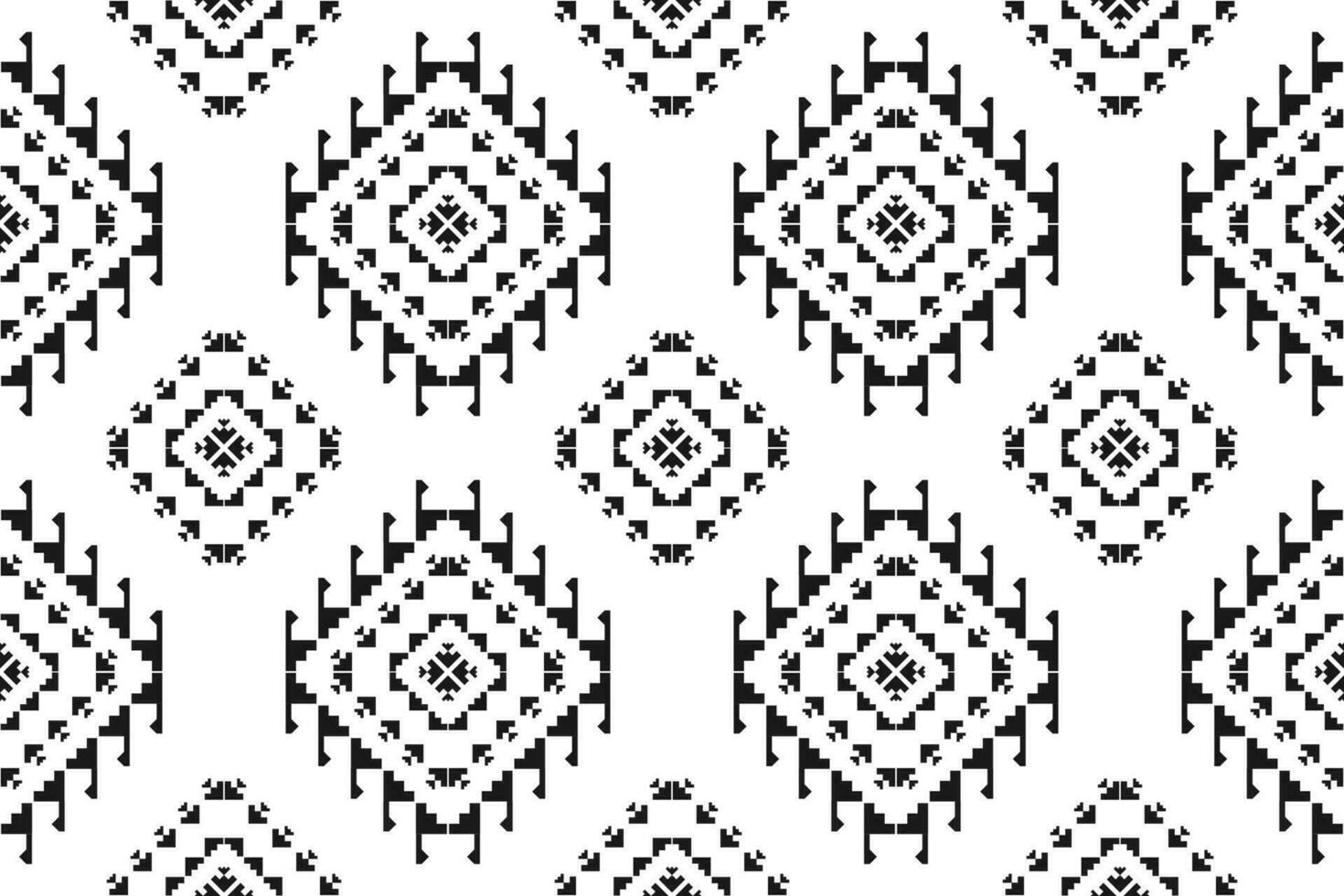 Geometric ethnic seamless pattern traditional. Aztec ethnic ornament print. Tribal pattern style. vector